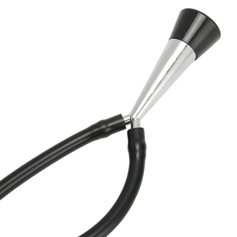 Fetal Stethoscope Monitoring Aluminum Alloy Soft Fetal Heart Stethoscope Black