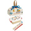 Skater KB7-A Children's Lunch Bag, Drawstring Bag, Working Car, Made