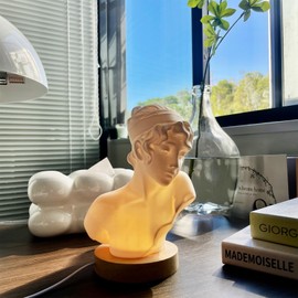 Sappho Lamp ,Bedside lamps, Lights for Bedroom Aesthetic, Novelty Lamp with Remote 16 Colors, Dimmable Night Light, Bedroom Decor for Women, Unique Lamps,Cozy Lighting,Home Decor,Christmas Gifts