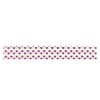 Wrapables A69743c Colorful Washi Masking Tape, Metallic Mini Purple Hearts