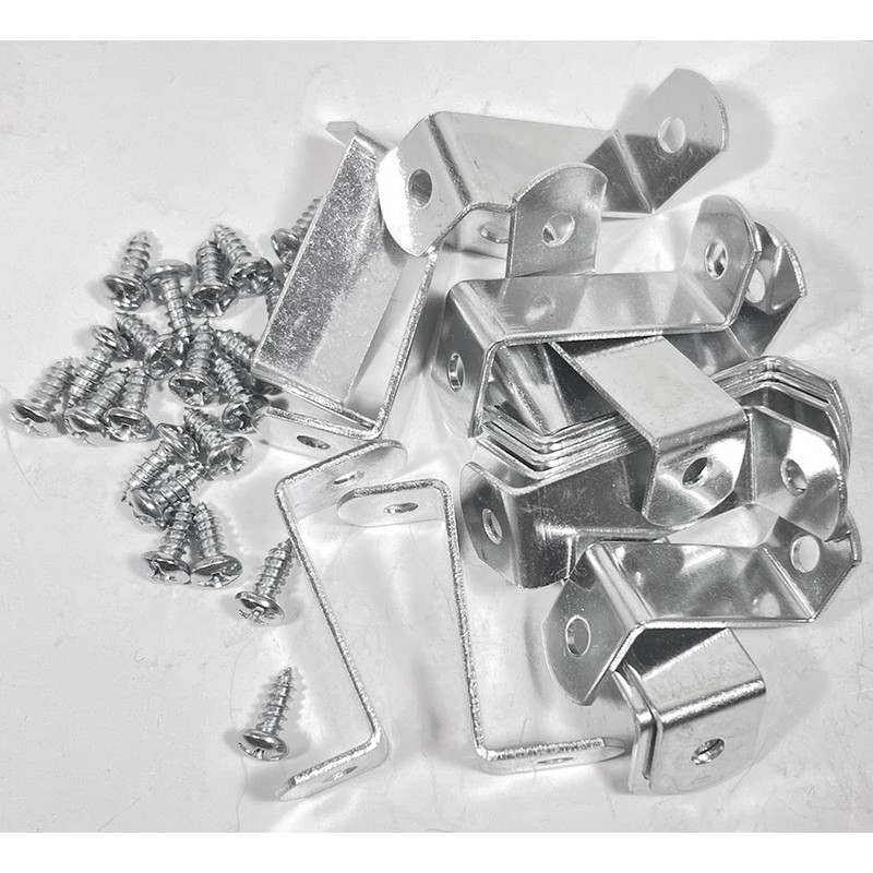 1.25" Canvas Offset Clips Extra Heavy Duty with Screws 10