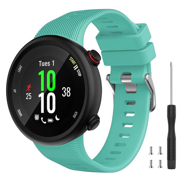 Watbro Compatible with Garmin Forerunner 45 band, Soft Silicone Sport