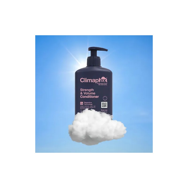 Acondicionador Sin Sulfato Para Rizos Climaplex Volume 400ml