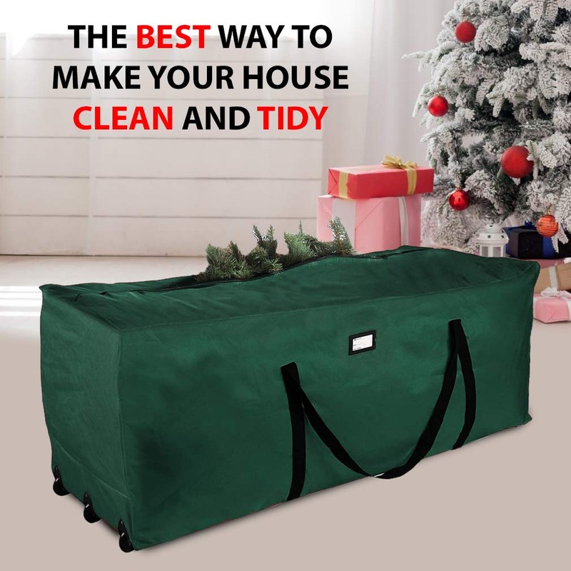 Primode Rolling Tree Storage Bag, Fits Up to 9 ft.