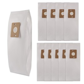 10 Pack Type F HEPA Vacuum Bags Compatible with Riccar Supralite R10E, Rsl1, Rsl1a, Ral1ac, Rsl2, Rsl3, Rsl3c, Rsl4, Rsl5, Rsl5c & Simplicity Freedom F3600, F3500, F3400, F3300, SF1 Uprights Vacuums