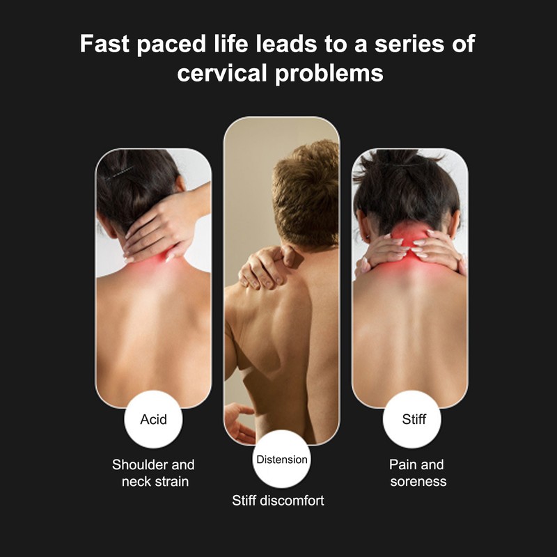 Neck Massager Portable Neck and Shoulder Massager with Heating Function