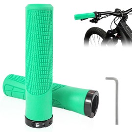 xiaoxiaozhijia Ergonomic Bicycle Grips, 22 mm Universal Bicycle Handles, Suitable for Mountain Bike, Road Bike, Folding Bike, City Bike, Scooter Bicycle Handlebar (Blue)