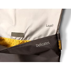 Rollink Wäschesack - Laundry Bag, Premium-Reisewäschsack, Unisex, Zwei Hauptfächer für Schuhe und benutzte Wäsche, perfekt Ergänzung für die faltbaren Koffer
