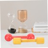 Gogogmee 2-Pair Wooden Kids Exercise Dumbbells Small Hand Weights for
