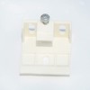2pcs Mount Bracket Holder for Pleated and Cellular Shades Headrail