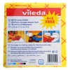 Vileda All-Purpose Cloth 4+2Pcs, Powerful Cleaning, Water-Absorbent, Durable - Yellow