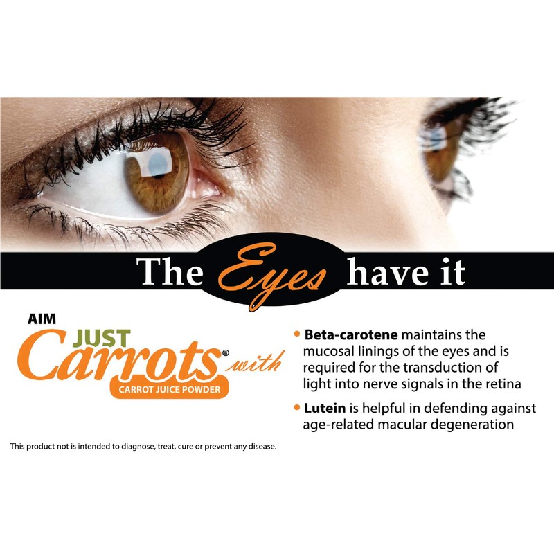 AIM Just Carrots for great carrot juice net wt,14.1oz/400g by