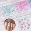 Spring Summer Flower Nail Charm for Acrylic Nails Cute Flowers