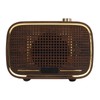 Retro Bluetooth Speaker 1500mah Clear Sound USB Port Mini Wireless