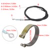 4in Rear Brake Band Pins Kit with 1.55m Throttle Pull