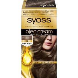 Syoss Oleo Cream Hair Color, 2A Precious Ash, Salon Quality, For Gray Hair, With Bonus, Non-Prescription Product