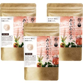Mirai no Esthetic Cleanse Juice 3.5 oz (100 g) x 3 Bag Set
