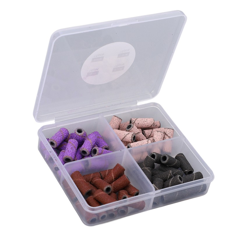 60PCS Drill Sanding Band Effective Dead Skin and Calluses Removal