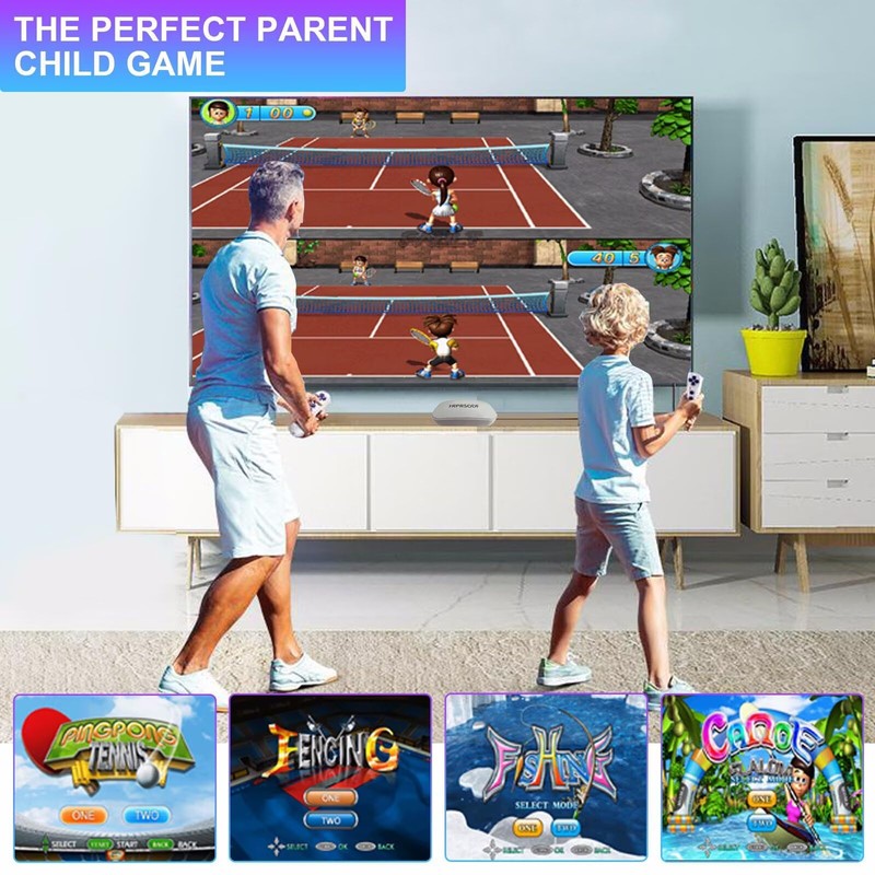 YRPRSODF TV Game Console Built in 100+ Games, Handheld Video