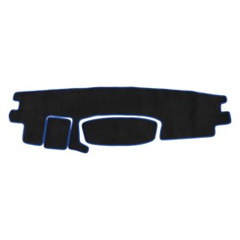 HEROFFIX Dashboard Dash Cover for TOYOTA ROOMY TANK 2016-2020 Interior Dashboard Mat Black Blue Suede