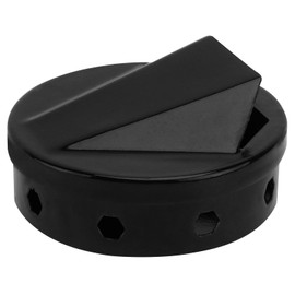 DOITOOL Wood Chip Smoker Box, BBQ Smoker Box with Lid for Charcoal & Gas Grill, Black