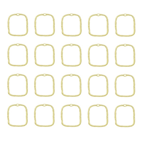 PATIKIL Open Bezels for Resin, 30 Pcs Alloy Small Hollow