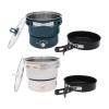 TBvechi 1.6L Mini Hot Pot Multifunction Split Electric Cooker with