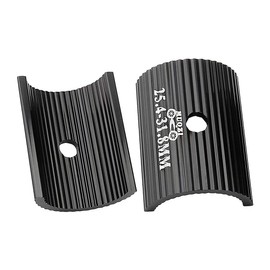 SeonFook Bicycle Handle Shim Stem Spacer Aluminum Alloy 25.4-31.8mm Lightweight Bike Handle Shim Adapter Gasket Mountain Bike Road Bike Conversion Piece Accessories Tool