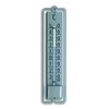 TFA Dostmann Analoges Innen-Außen-Thermometer NOVELLI DESIGN, 12.2001.54, aus Metall, wetterfest,