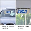 Handicap Placard Holder for Auto, Wisdompro Disabled Parking Permit Sign