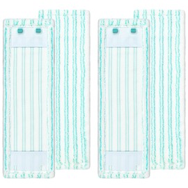 GFRED Set of 4 Mop Covers Replacement Head Microfibre Compatible with Leifheit Profi XL Micro Duo / Profi XL Cotton Plus All Floor Mop Handles Floor Mop Replacement Cover