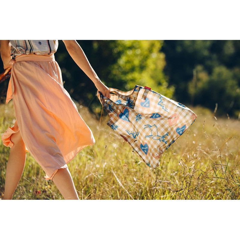 reisenthel Mini Maxi Shopper, Shopping Bag, Carry Bag, black, AO7003