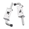 Shed Door Hardware Kit- Includes Hinges, Latches, and T-Handle Lock,