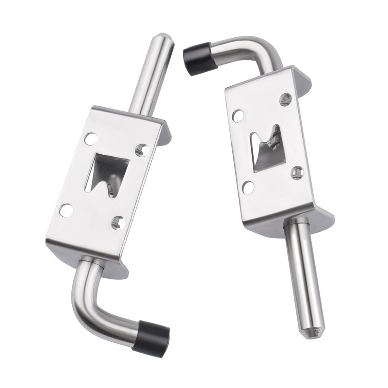 Shed Door Hardware Kit- Includes Hinges, Latches, and T-Handle Lock,