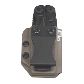 FDO Industries Kydex Sheath compatible with Leatherman Surge -Made in USA-(Flat Dark Earth)