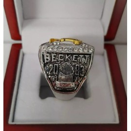 Josh Beckett - 2003 Florida Marlins World Series Ring With Wooden Display Box