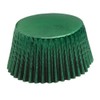 Fox Run Green Foil Bake Cups, Mini, 48 Cups