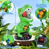 Cooldele Dinosaur Shooting Toys for Kids 3-6, Movable Target Shooting