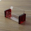 Acrylic Business Card Holder Plastic Desktop Dispenser Display Stand Card