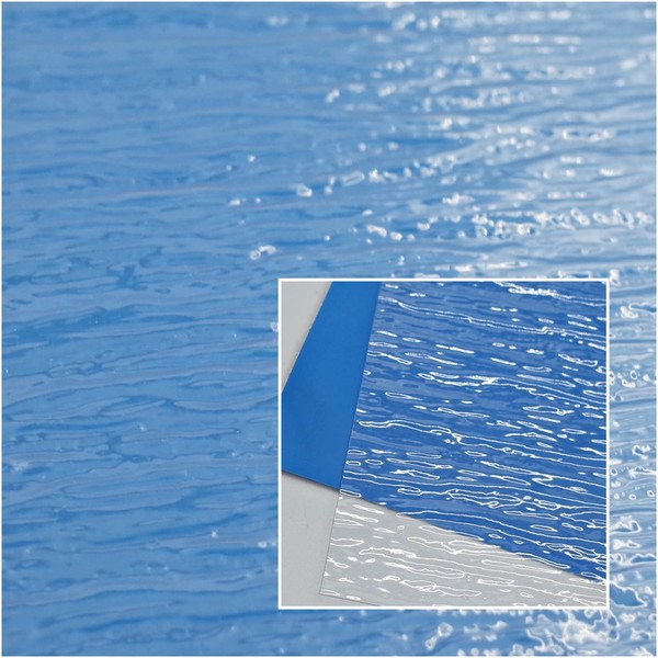 ZERONOWA Diorama Water Surface Sheet, Diorama Sheet, Mat, Sea, River, Lake, Pond, Modeling (Running Water)