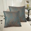 Traziewell Cushion Covers Uk Green 2 Pack Polyester Cushion Cover