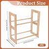 UNICRAFTALE 3D Printer Filament Storage Rack Desktop Wooden 3D Printer