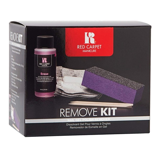 RC Red Carpet Manicure Remove Kit Nail Gel Polish Removal Kit