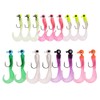 17Pcs Fishing Lures Jig Head Hooks Football Jig Head Hooks