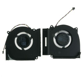 Recambios CPU y ventilador de refrigeración GPU para Asus G713PV G713PU G713PI Series FQLP DFSCL42P06593Q FQLN DFSCL42P16593Q 12V 0.6A Ventilador 13NR0C50P01011, 13NR0C50P02 11