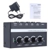HA400 Ultra-compact 4 Channels Mini Audio Stereo Headphone Amplifier with