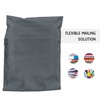 Straame 60 Mixed Size Grey Mailing Postal Bags, Self-Seal Closure