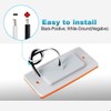 Partsam 6LED Amber Cab Marker Lights - Waterproof Roof Mount