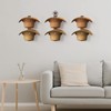 TIPSYTREE Cowboy Hat Rack for Wall – 3-Piece Western Hat