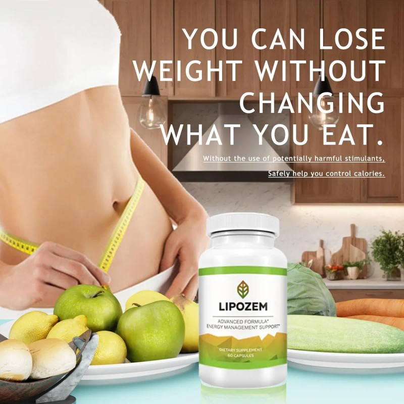 Premium Lipo Zem Energa Prdida 60 Cpsulas Sin Sabor